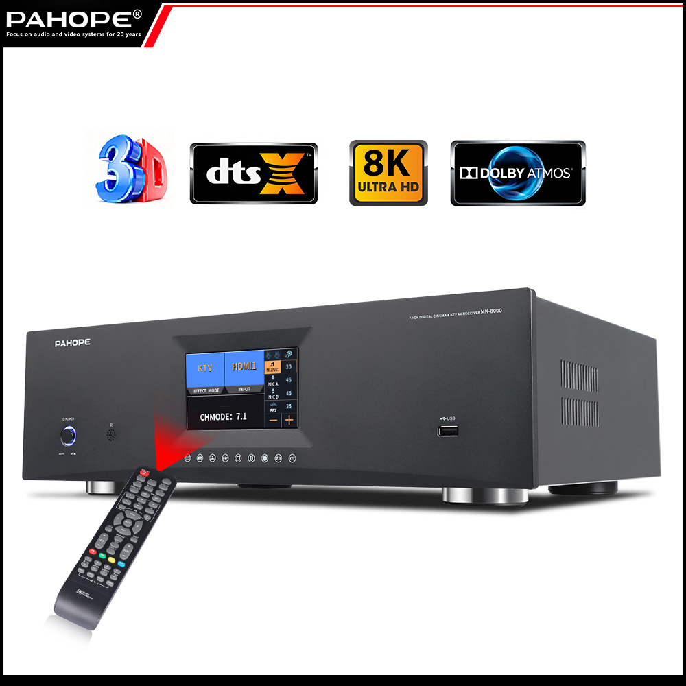 Home Cinema Dolby Atmos - 7.1 channel home theater amplifier, featuring