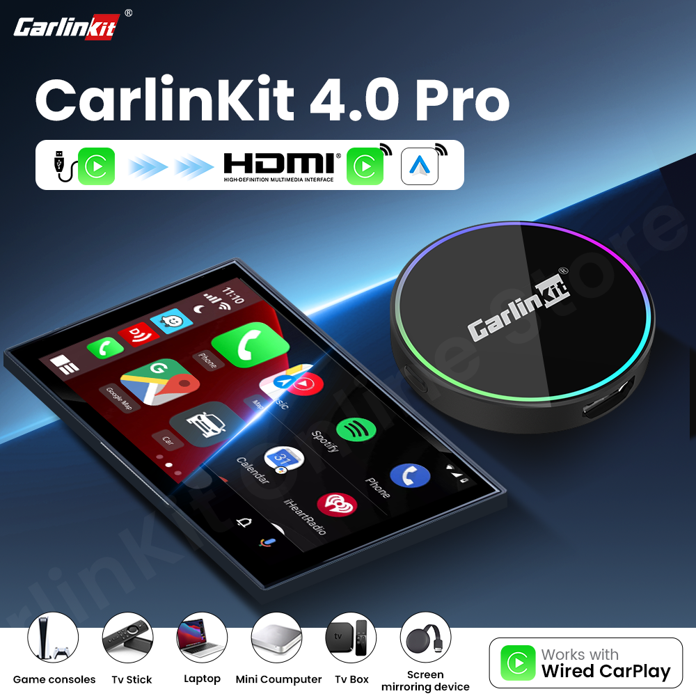 Smart Tv Stick - New CarlinKit 4.0 HD2CP Pro CarPlay