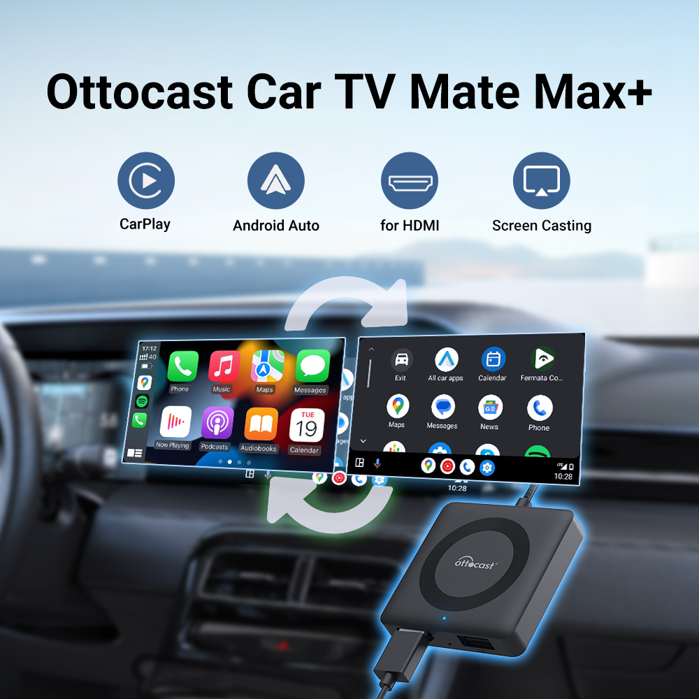 Smart Tv Stick - Wireless CarPlay Android Auto Adapter Car