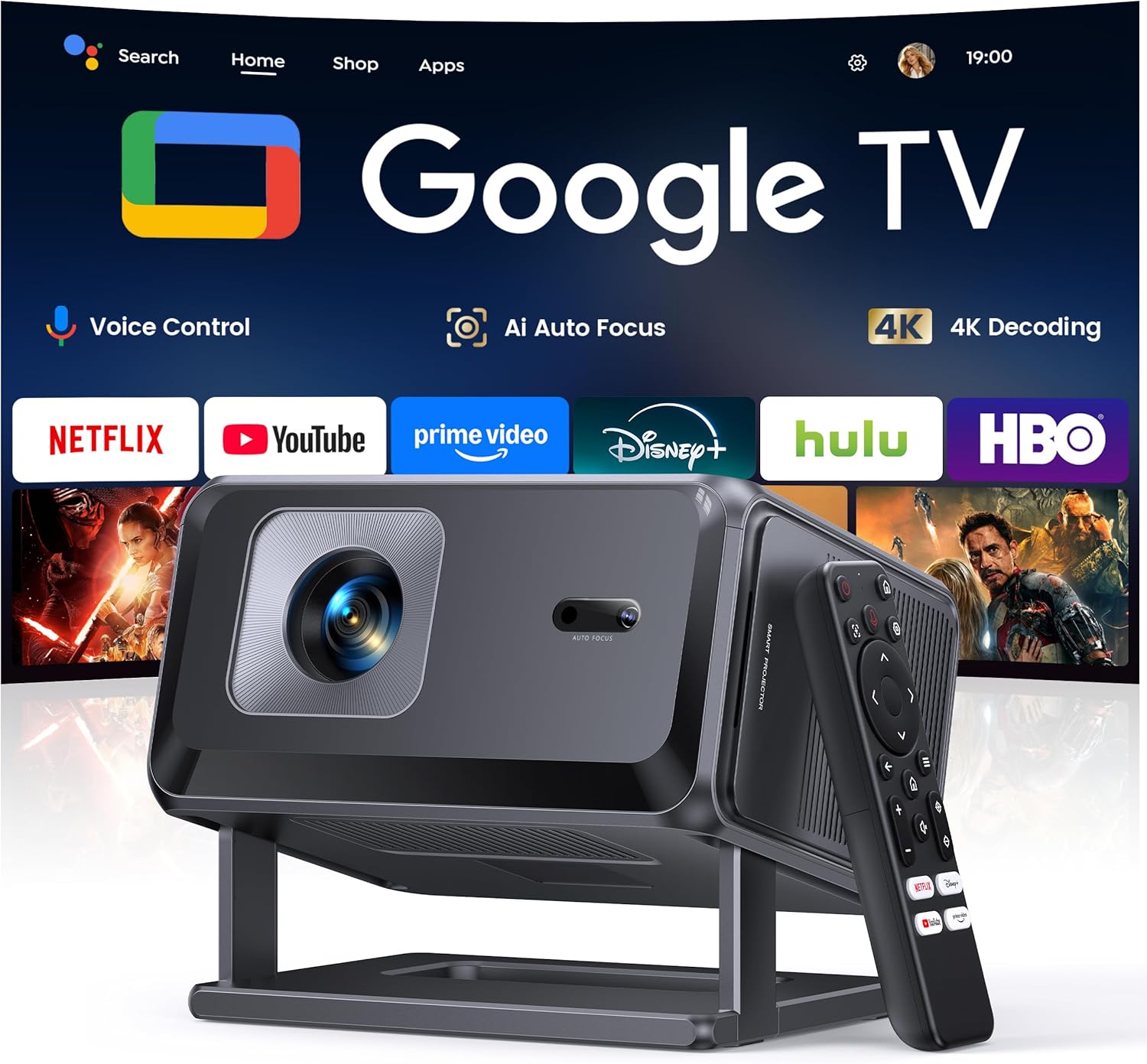 Smart Tv Stick - Smart Projector Google Tv Stick 4k