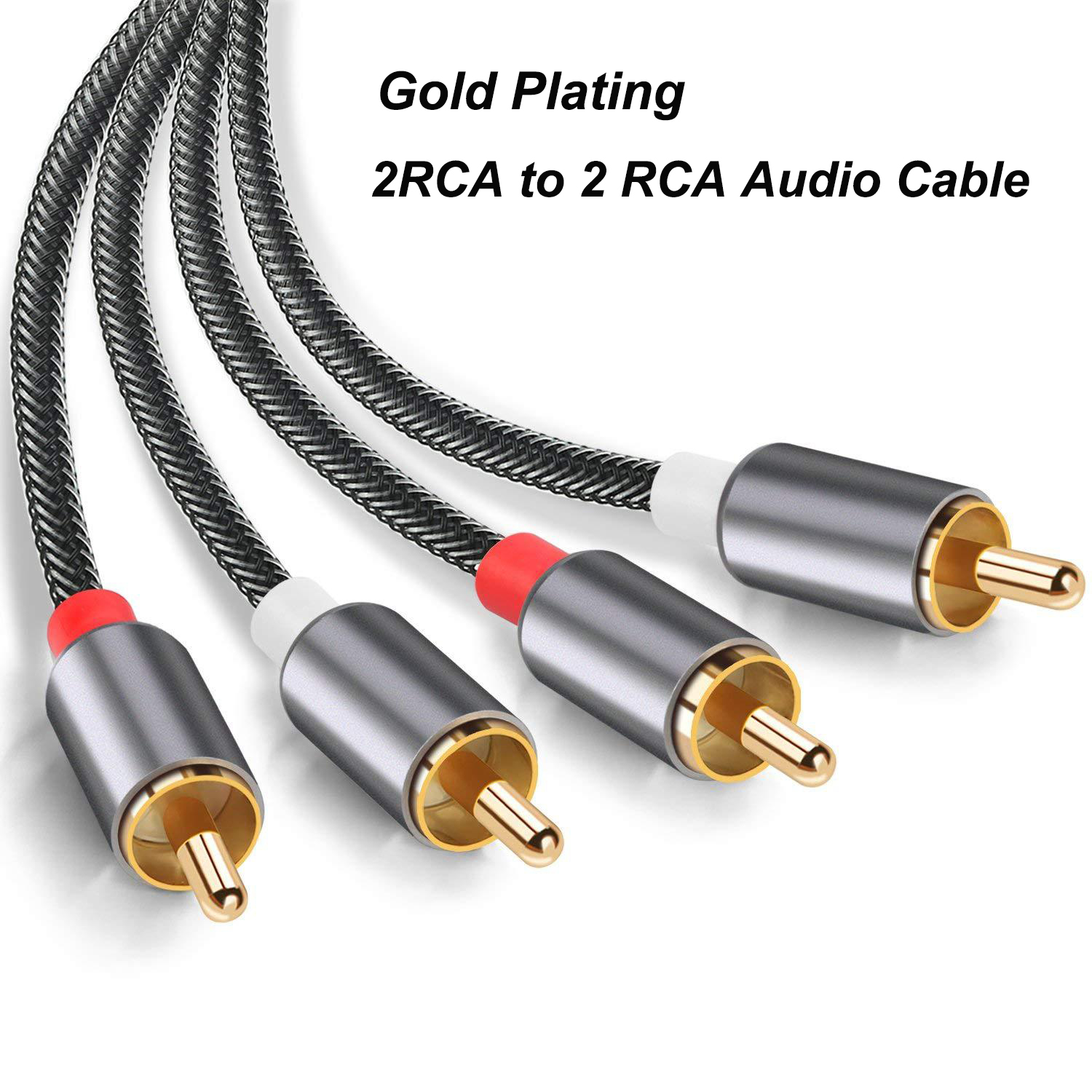 Home Cinema Sound System - 2RCA To 2 RCA Male To