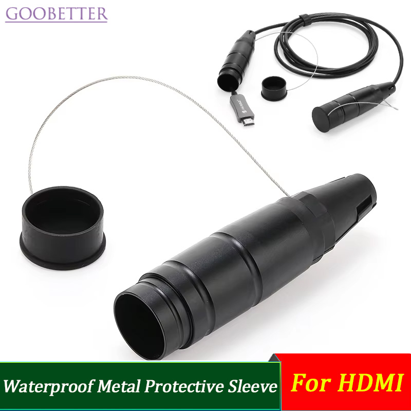 Home Cinema Sound System - Metal Waterproof Protective Sleeve for HDMI