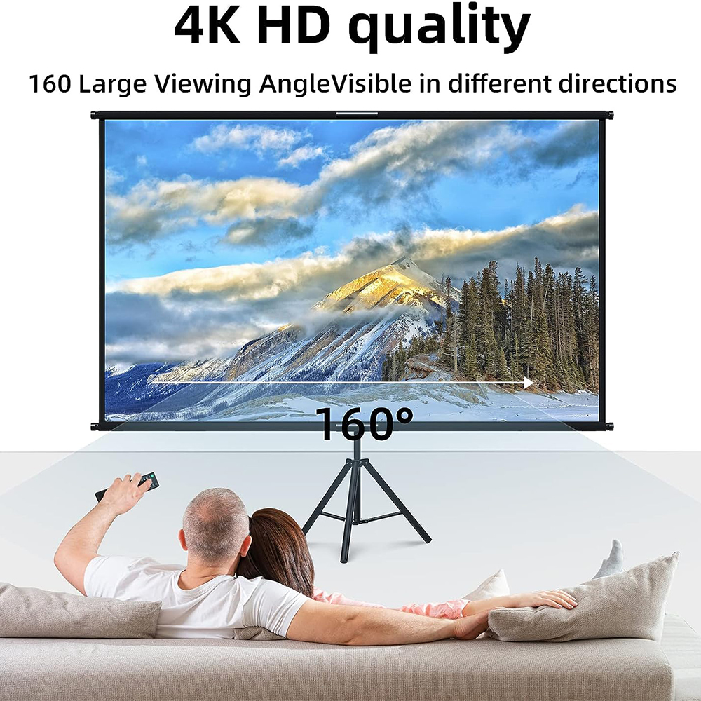 VEIDADZ Projector Screen With  - Home Cinema Rack recensione e prezzo