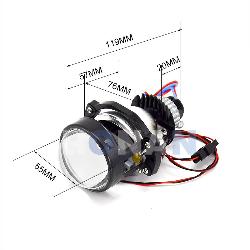 RONAN 2.0inch Mini Bi-Led Proj - Projector Lamp Replacement recensione e prezzo