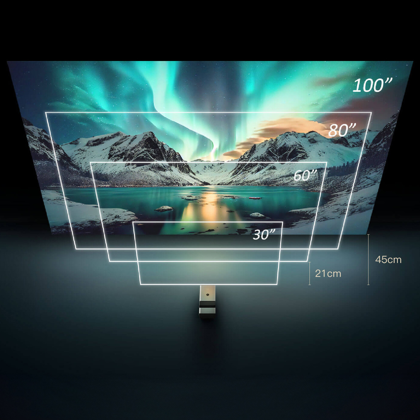 ZXY Lonnst L26 Portable Mini P - Home Cinema Ultra Short Throw Projector recensione e prezzo