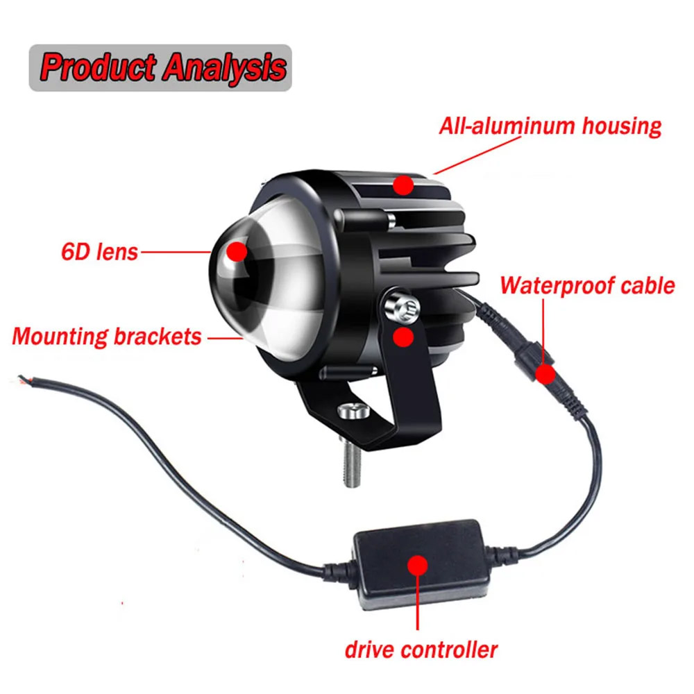 Motorcycle Projector Laser Lig - Projector Lamp Replacement recensione e prezzo