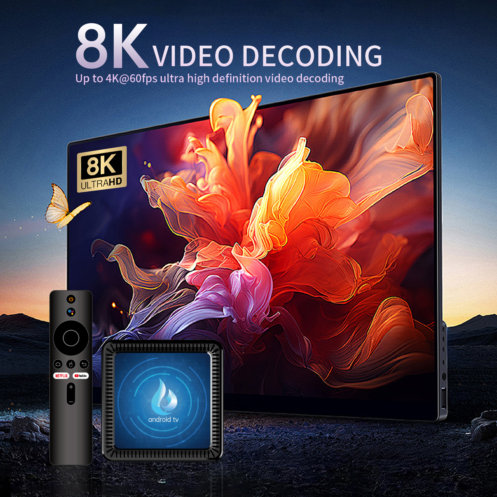 Android 16.0 TV Box 8K Ultra H - Home Cinema Media Player recensione e prezzo