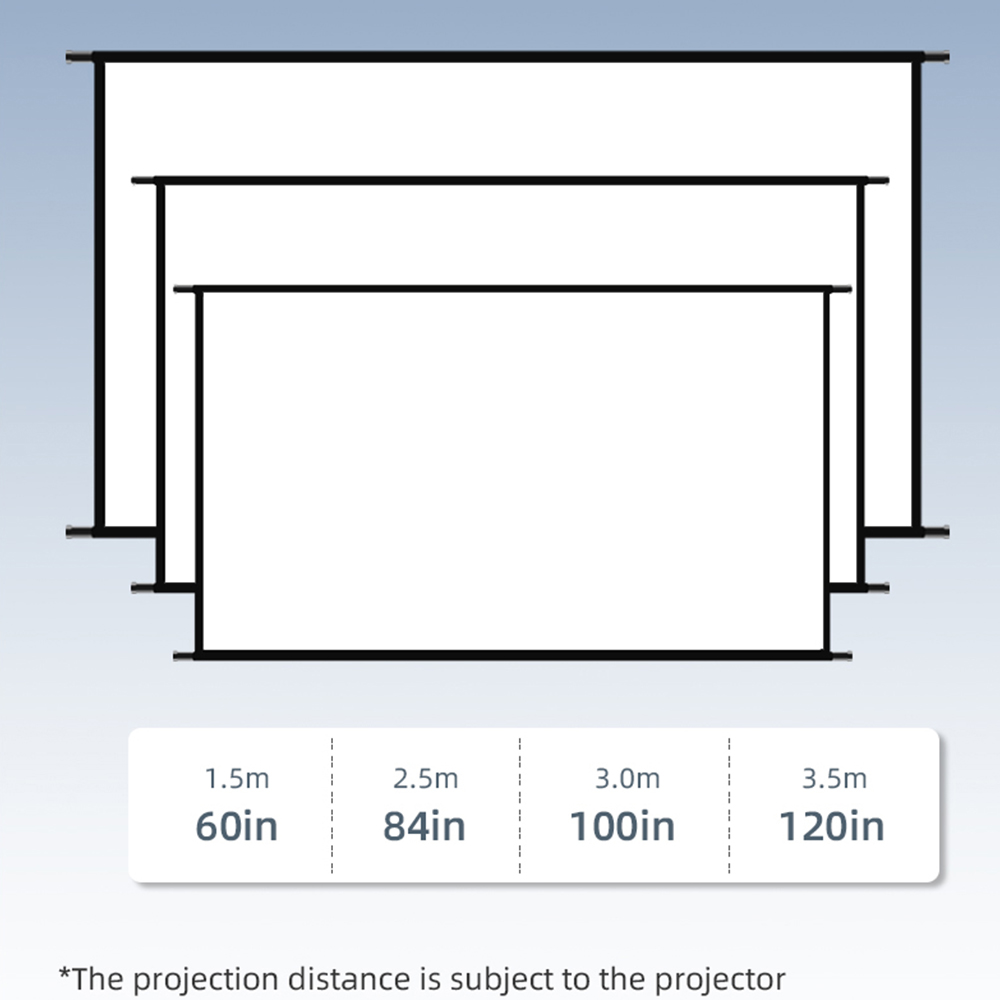 VEIDADZ Projector Screen Wall  - Home Cinema Rack recensione e prezzo