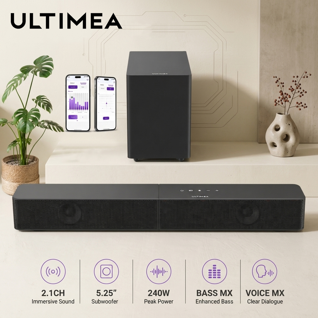 ULTIMEA Poseidon R3T 2.1ch Sou - Home Cinema Dolby Atmos recensione e prezzo