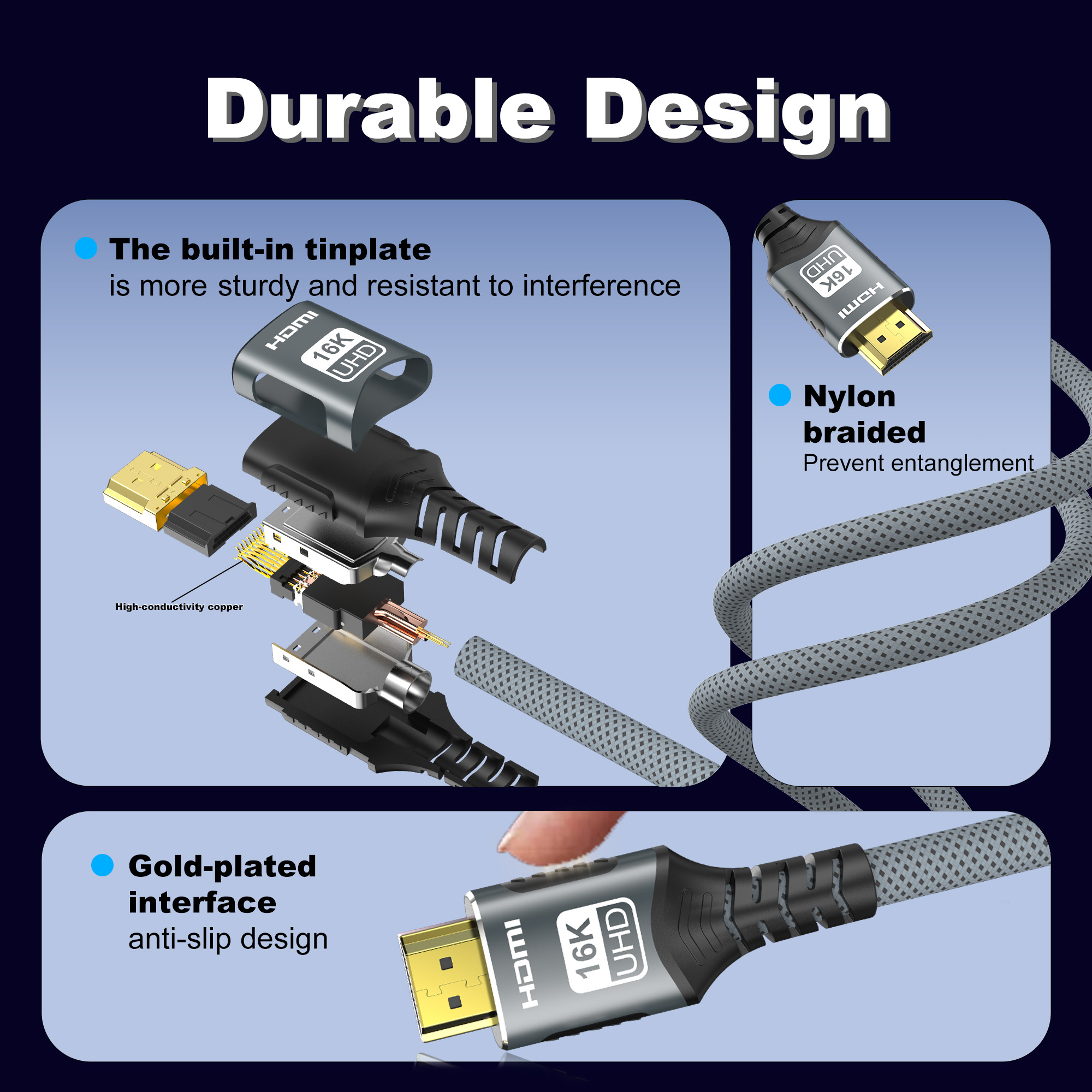16K HDMI 2.2 Cable 96Gbps 8K@1 - Home Cinema Gaming recensione e prezzo