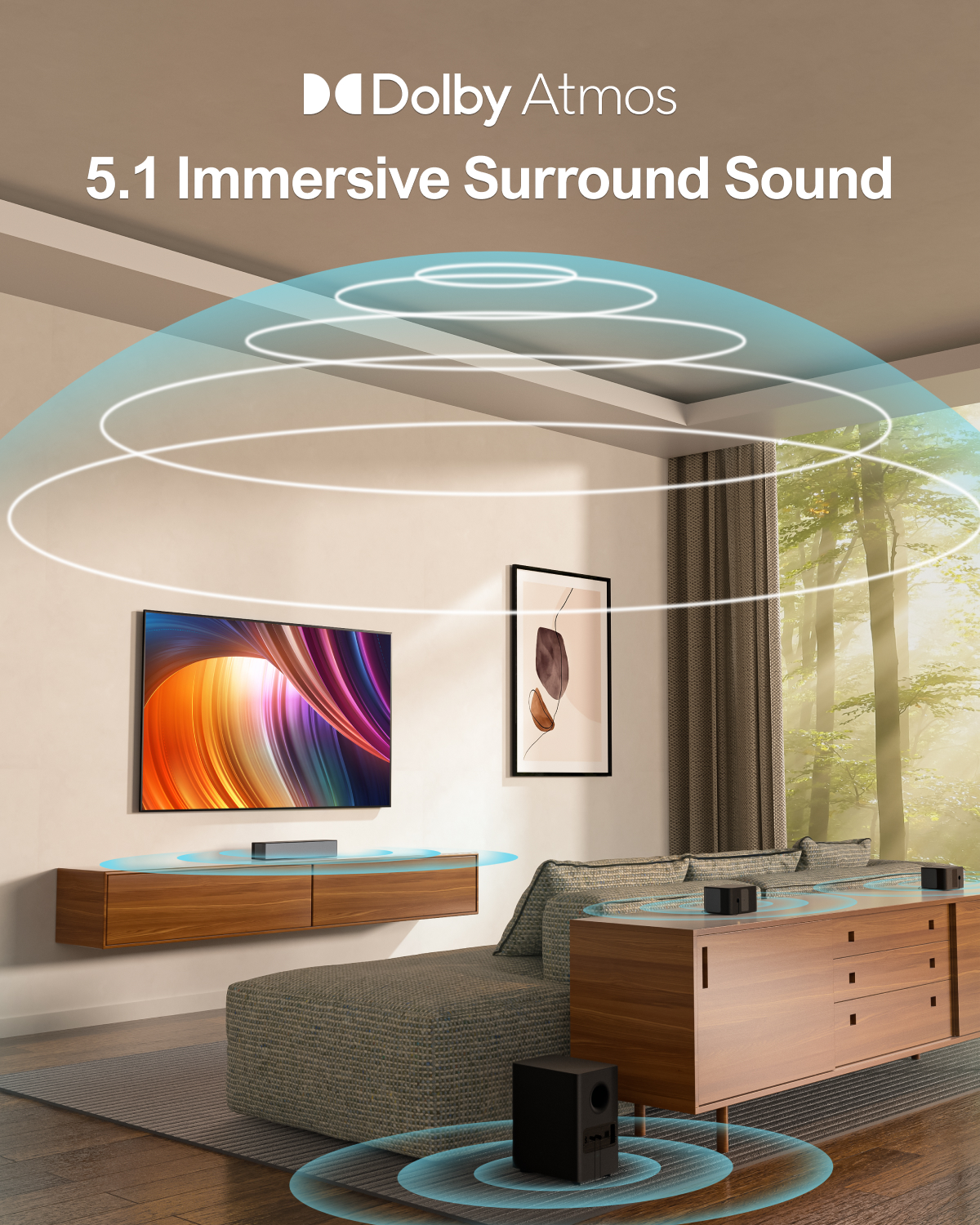 ULTIMEA 5.1 Soundbar with Dolb - Home Cinema Onkyo 5.1 recensione e prezzo