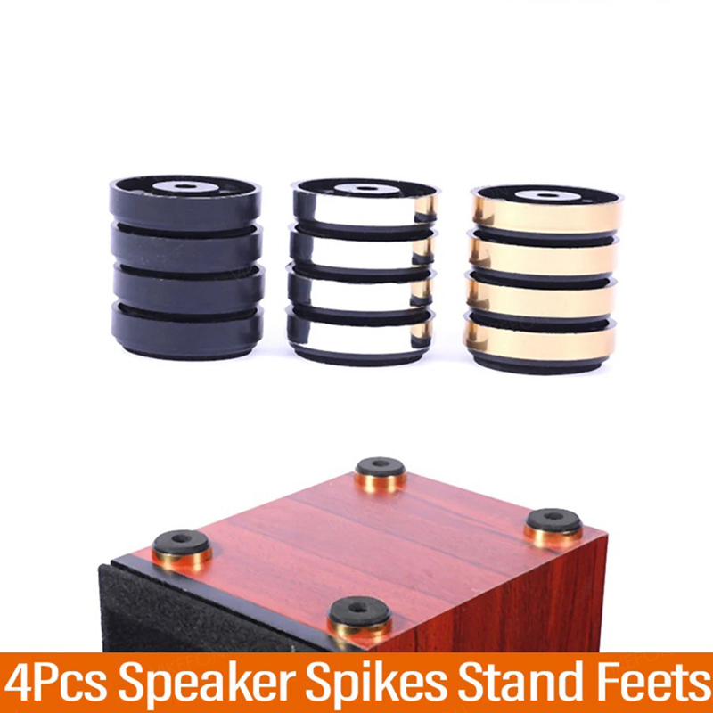 4pcs Speaker Shockproof Stand  - Home Cinema Rack recensione e prezzo
