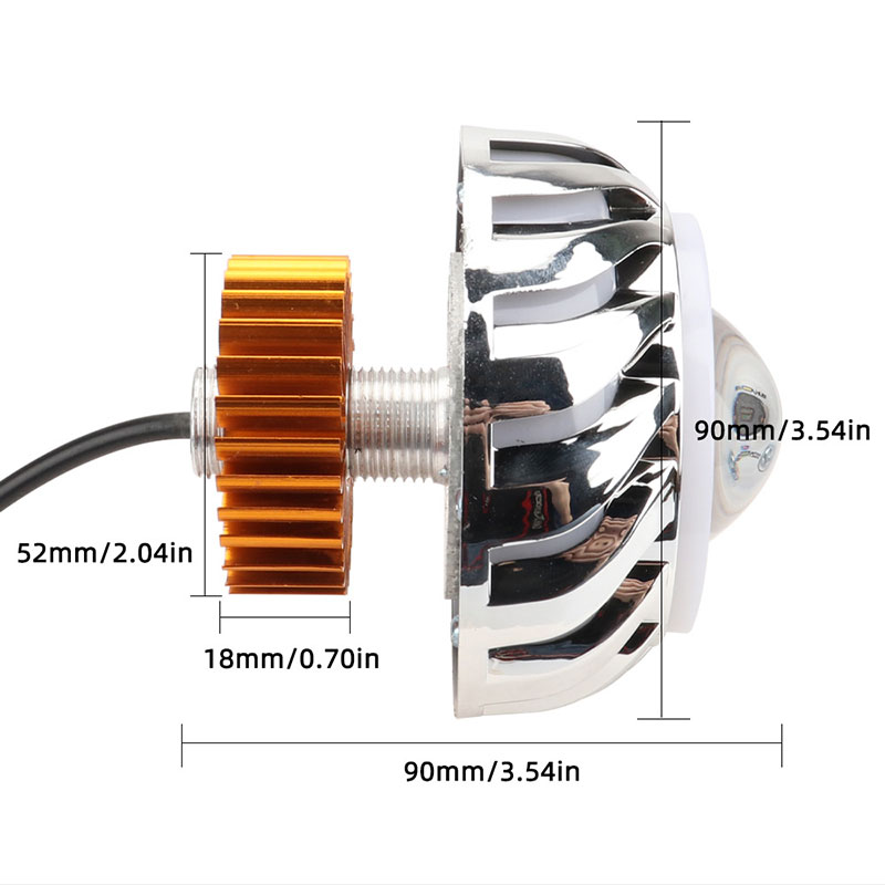 1pcs Car Motorcycle Headlight  - Projector Lamp Replacement recensione e prezzo