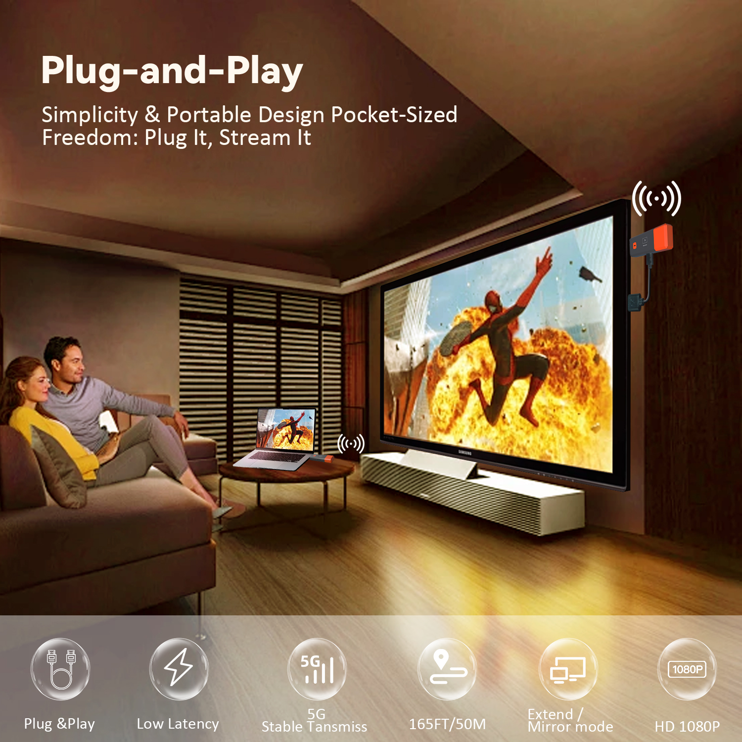 Wireless Transmitter & Receive - Home Cinema Gaming recensione e prezzo
