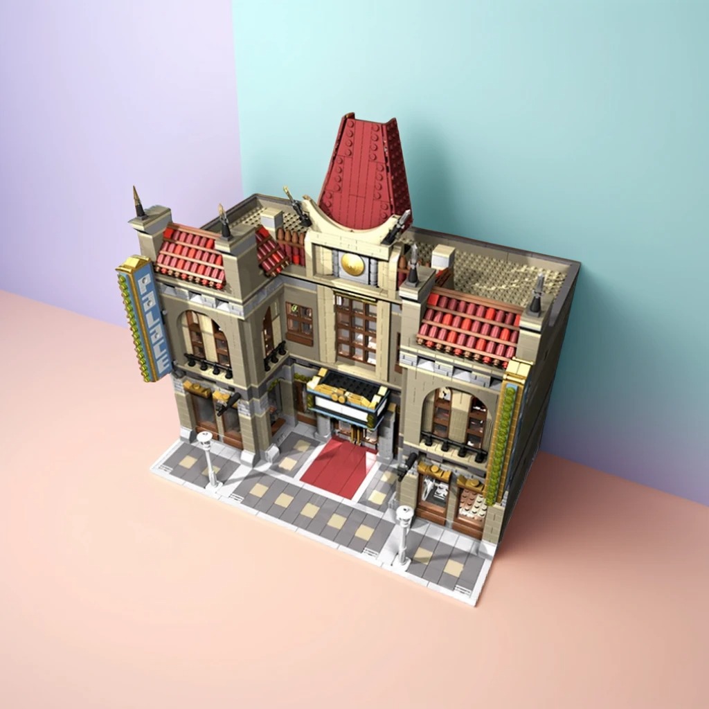 3486PCS MOC Street View Chines - Home Cinema Diy recensione e prezzo