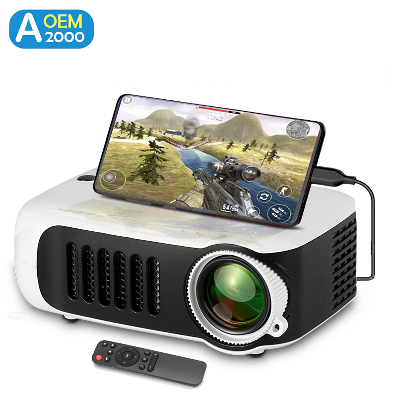 A2000 Mini Projector Portable  - Home Cinema Gaming recensione e prezzo