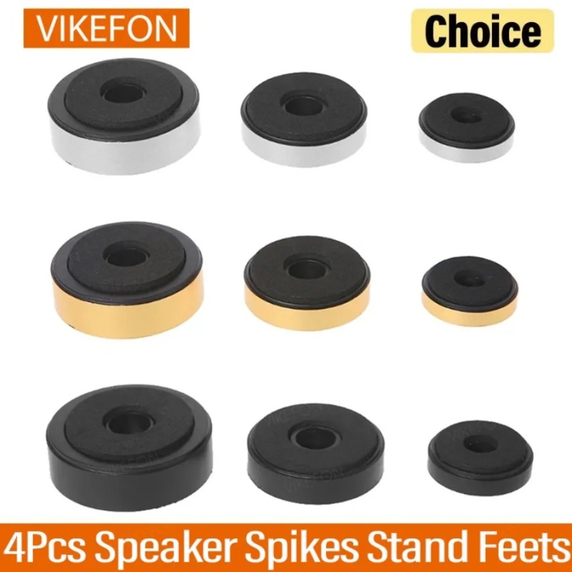 VIKEFON 4Pcs Speaker Spikes St - Home Cinema Rack recensione e prezzo