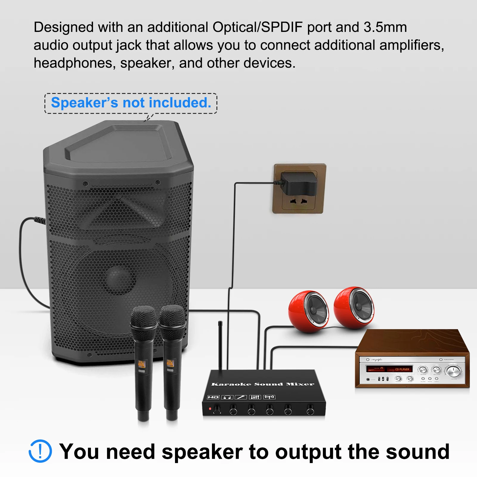 HDMI Karaoke Player Mixer Home - Home Cinema Sound System recensione e prezzo