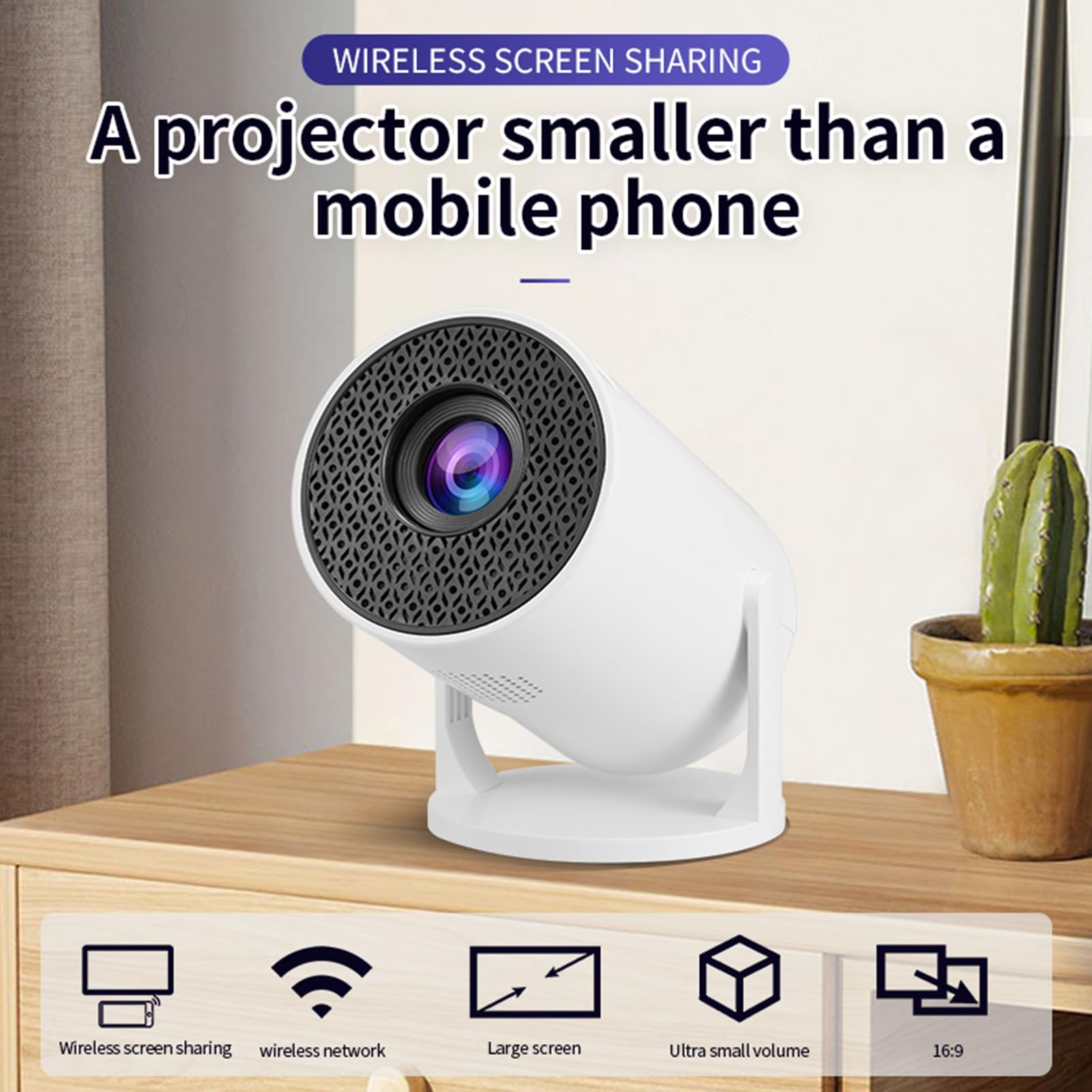 M5 8K Wifi 6 Projector Ultra H - Home Cinema Gaming recensione e prezzo