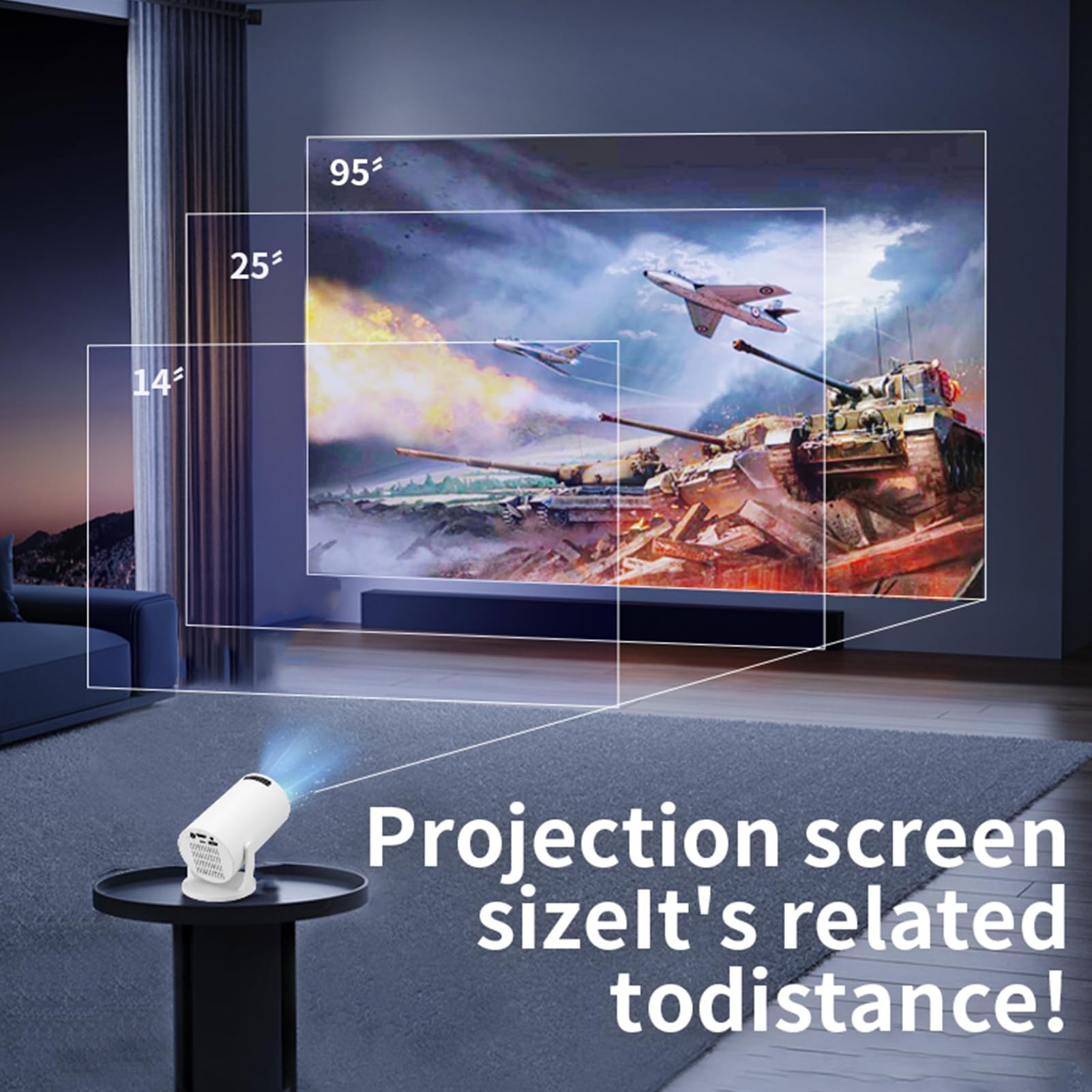 M5 8K Wifi 6 Projector Ultra H - Home Cinema Gaming recensione e prezzo