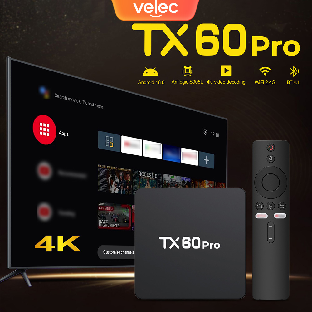 Velec Smart TV Box Android 16  - Home Cinema Media Player recensione e prezzo