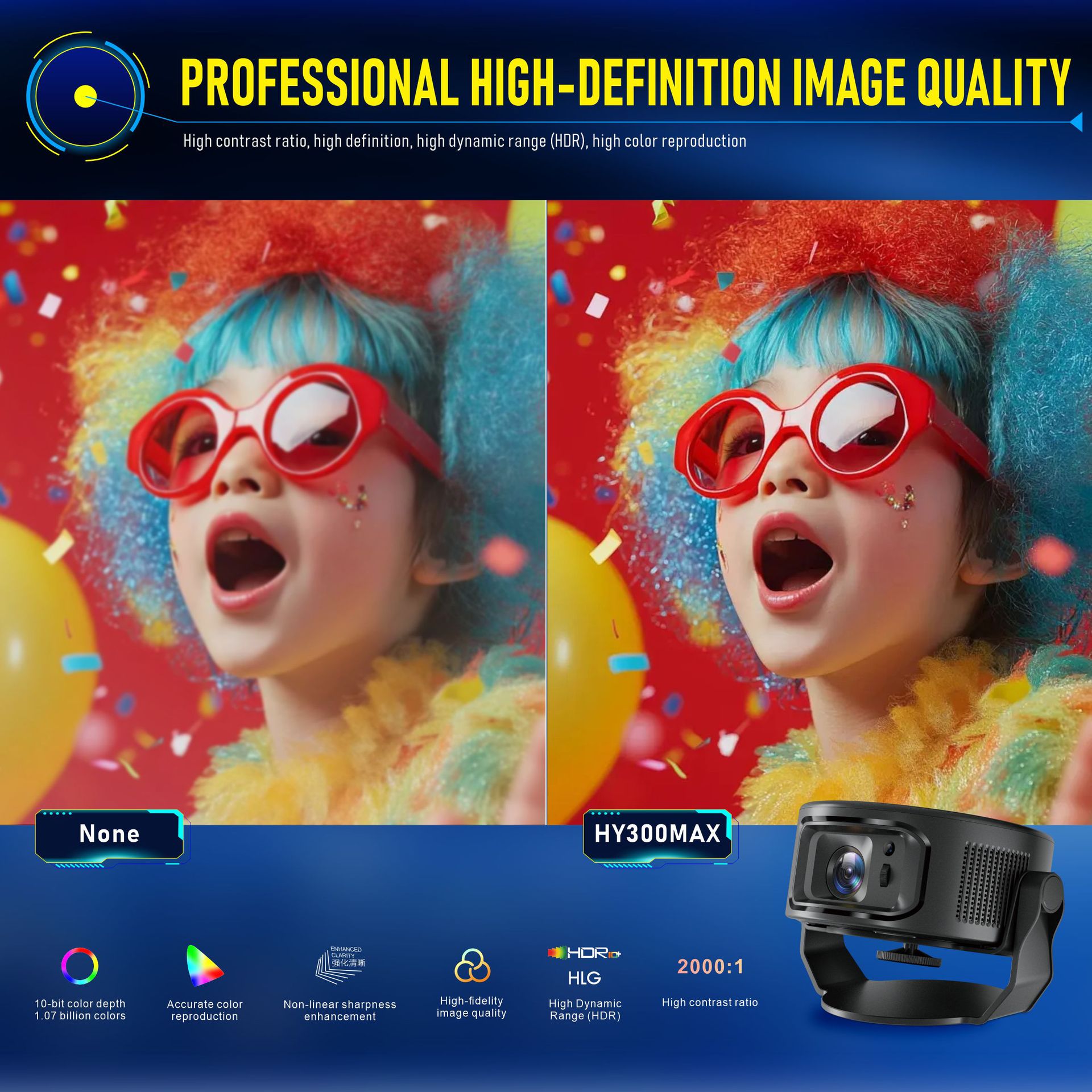 New Android 14 TV Projector, S - Home Cinema Ultra Short Throw Projector recensione e prezzo