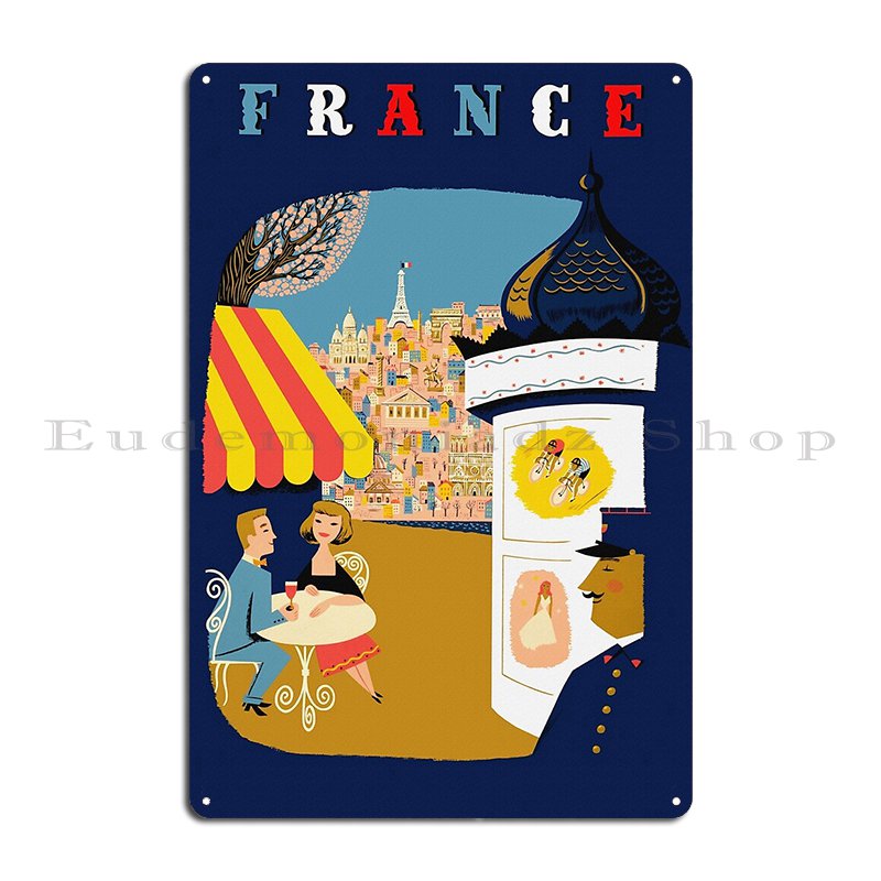Vintage France Sidewalk Cafe T - Home Cinema France recensione e prezzo
