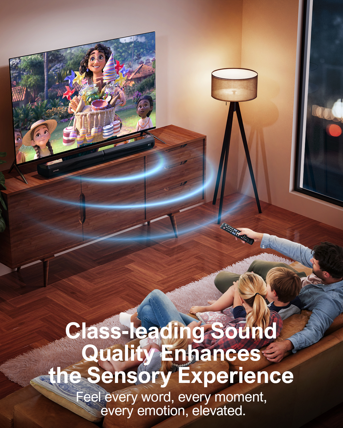 ULTIMEA 100W 2.2ch TV Sound Ba - Home Cinema Decor recensione e prezzo