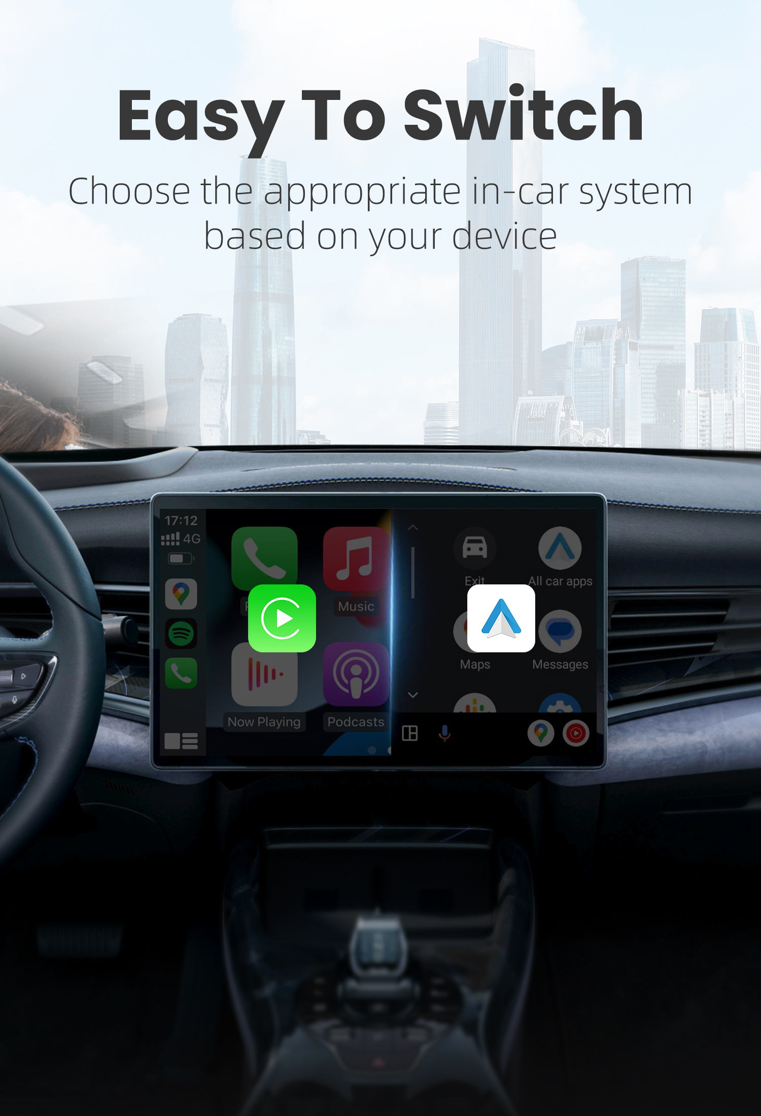 Wireless CarPlay Android Auto  - Smart Tv Stick recensione e prezzo
