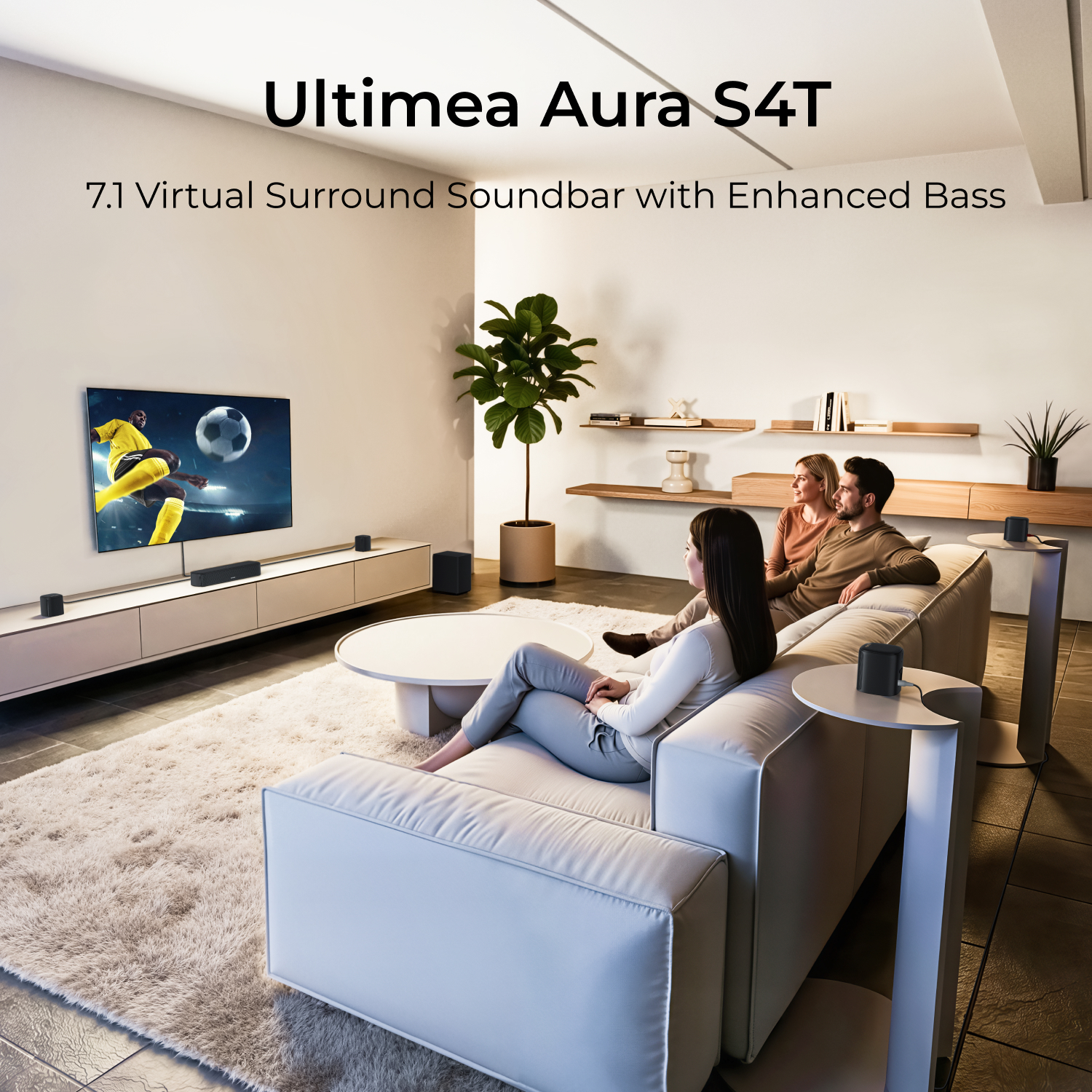 ULTIMEA 7.1ch Sound Bar with S - Home Cinema Dolby Atmos recensione e prezzo