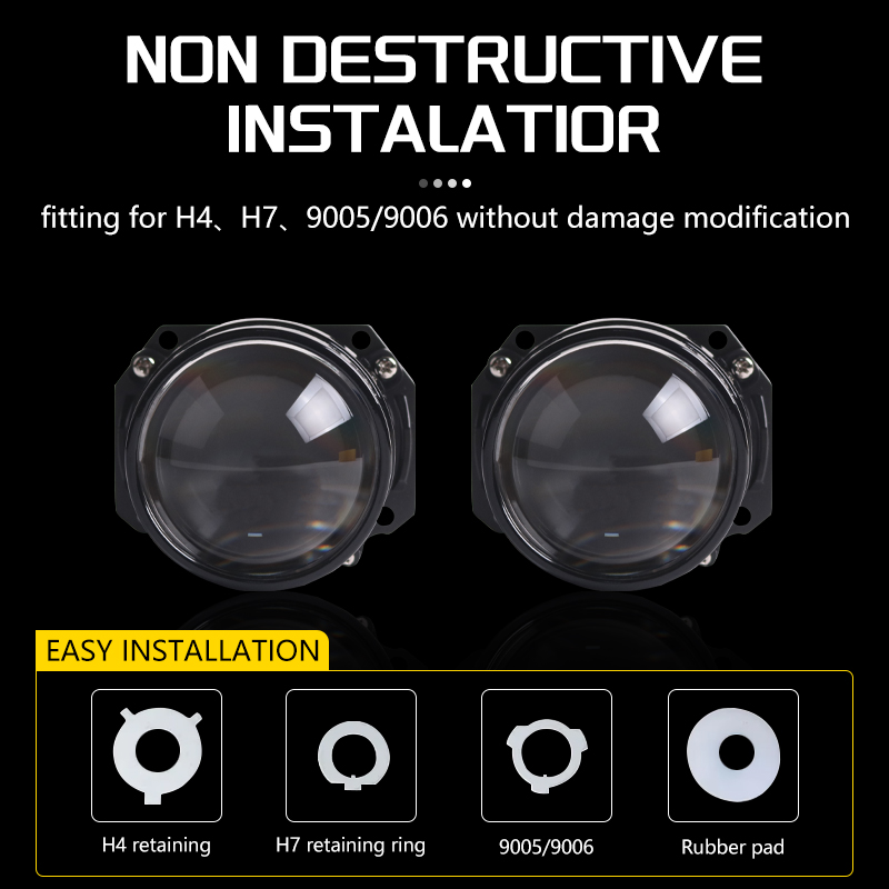 SANVI 2.5 Inch S6 Mini Auto Bi - Projector Lamp Replacement recensione e prezzo
