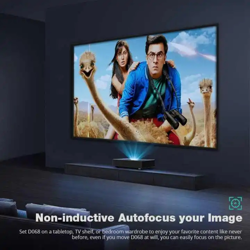 Salange Latest D068 Projector  - Home Cinema Ultra Short Throw Projector recensione e prezzo