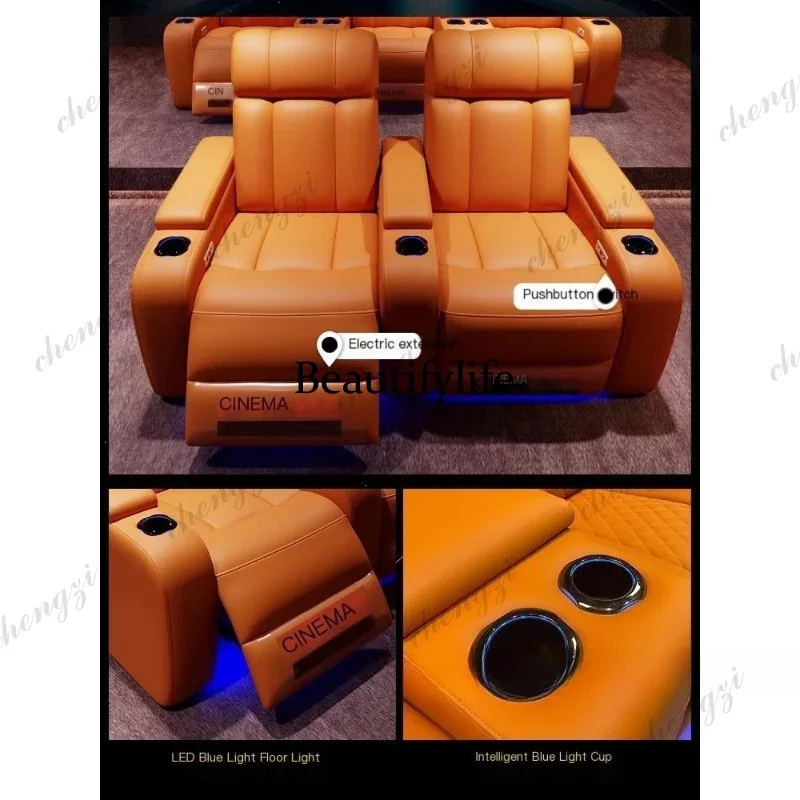 G153 Luxury Genuine Leather El - Home Cinema Chairs recensione e prezzo