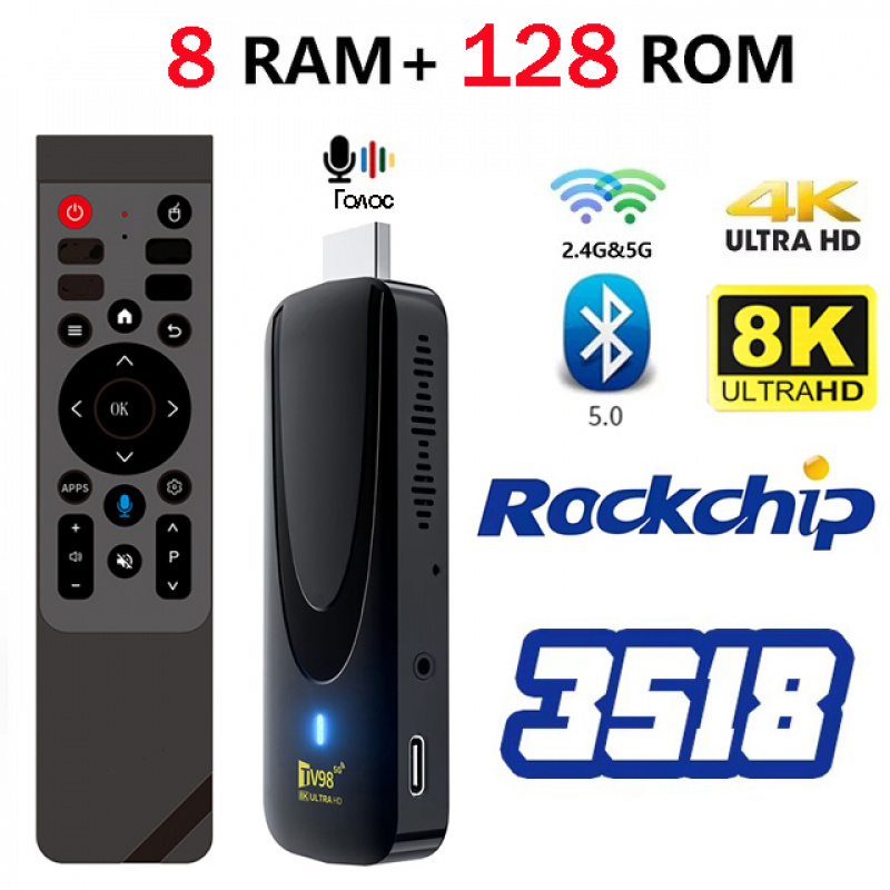 TV Stick HD 8K 4K Android 14.0 - 4K Media Player recensione e prezzo