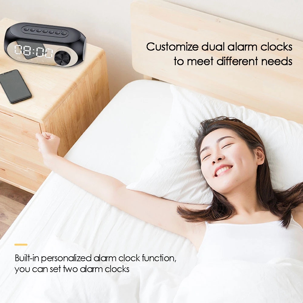 Alarm Clock Radio FM Bluetooth - Home Cinema Chairs recensione e prezzo