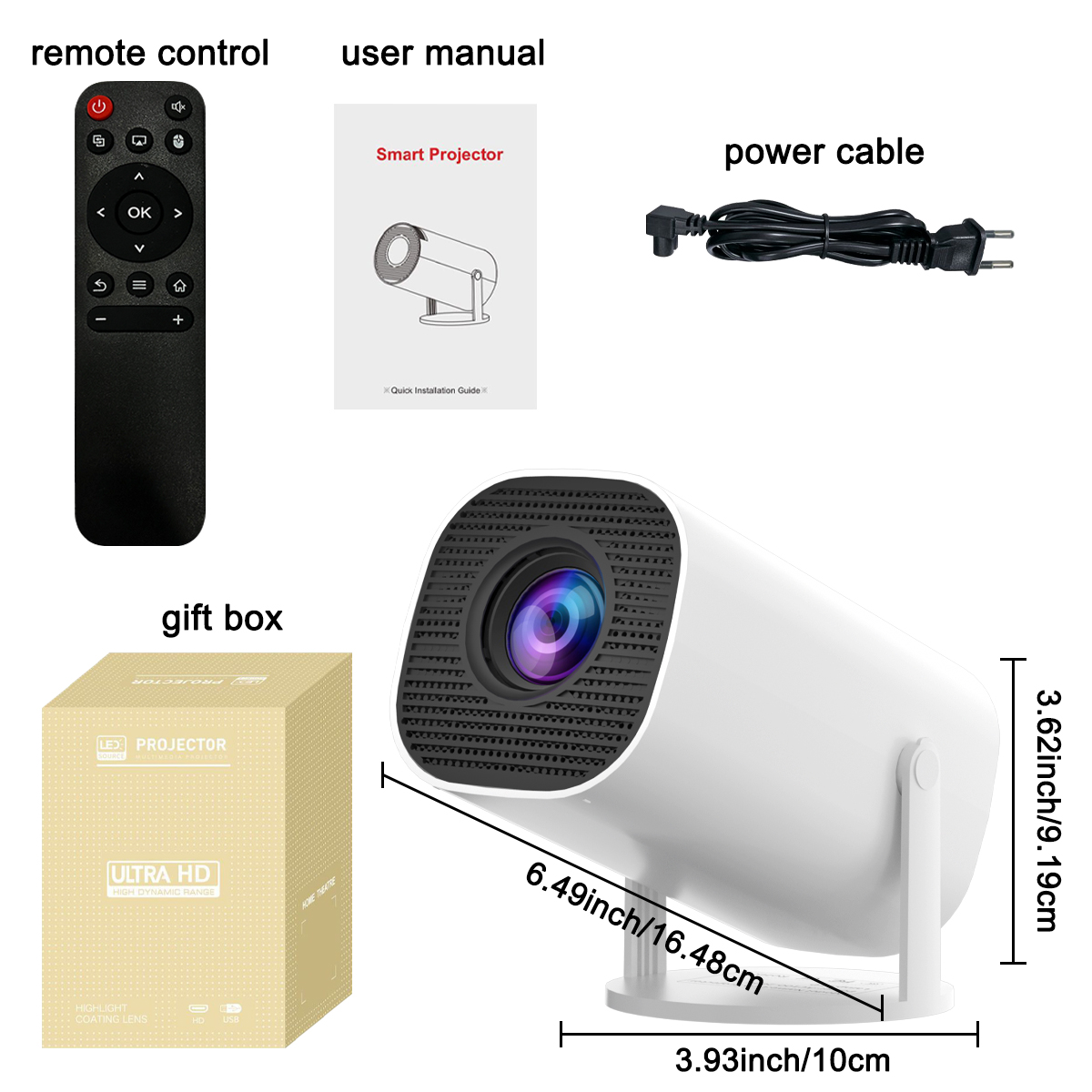 Mini Projector with WiFi & Blu - Home Cinema Gaming recensione e prezzo