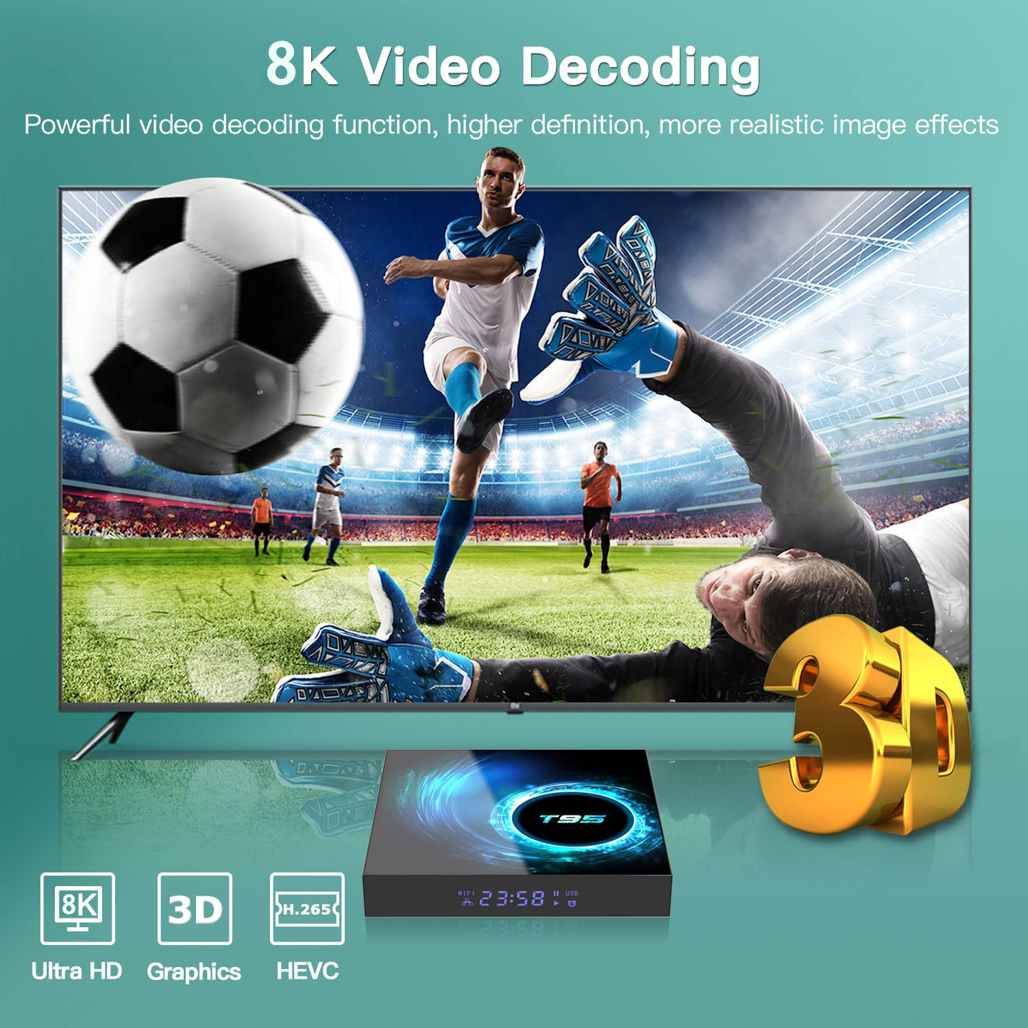 T95 Android 16 TV Box Allwinne - Home Cinema Media Player recensione e prezzo