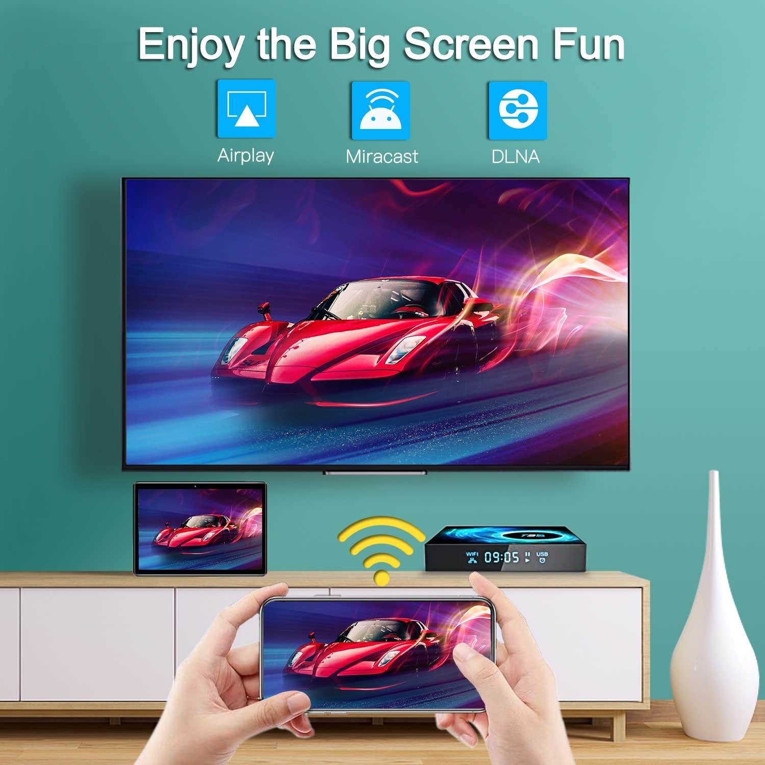T95 Android 16 TV Box Allwinne - Home Cinema Media Player recensione e prezzo