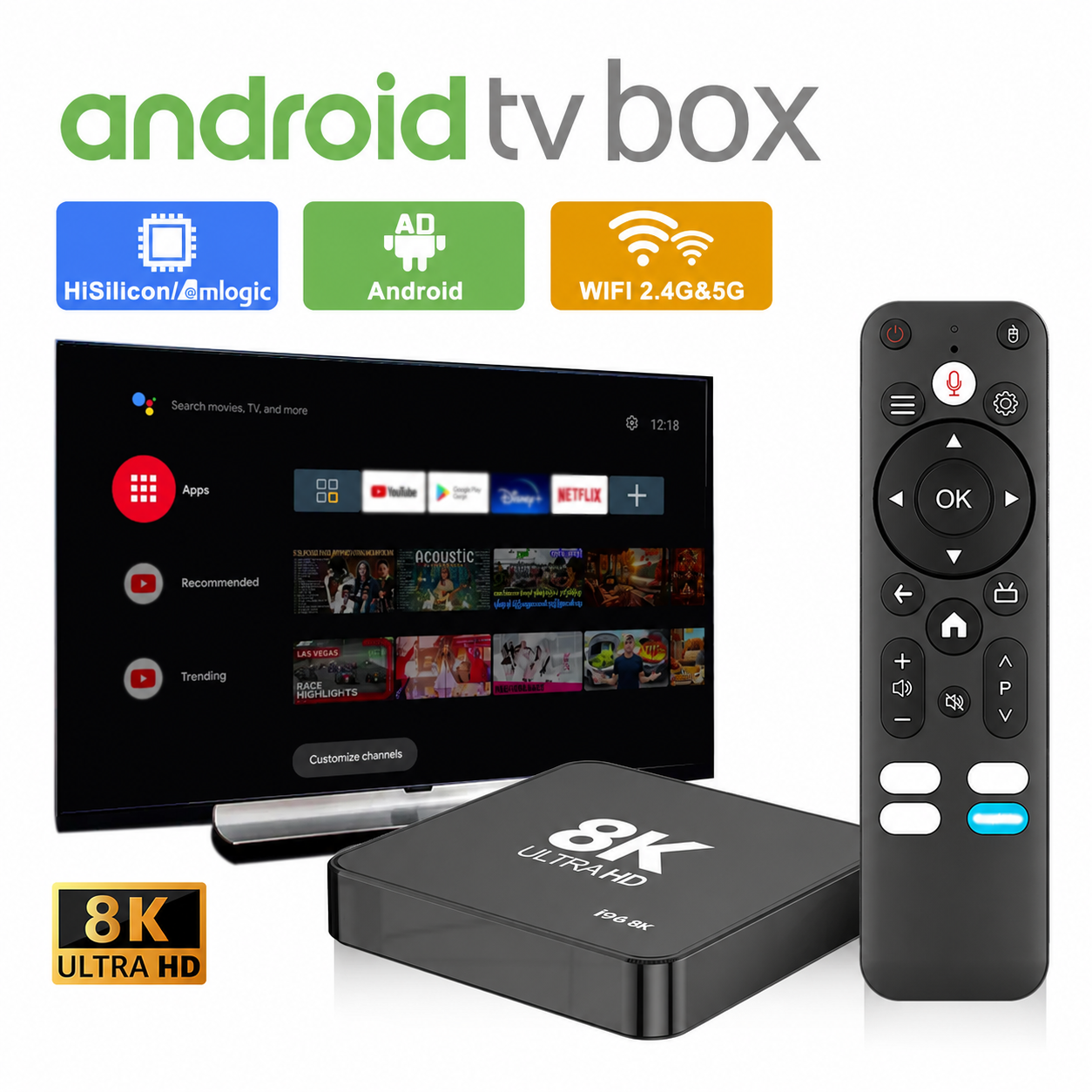 Velec Smart Android 14 8+128 T - Home Cinema Media Player recensione e prezzo