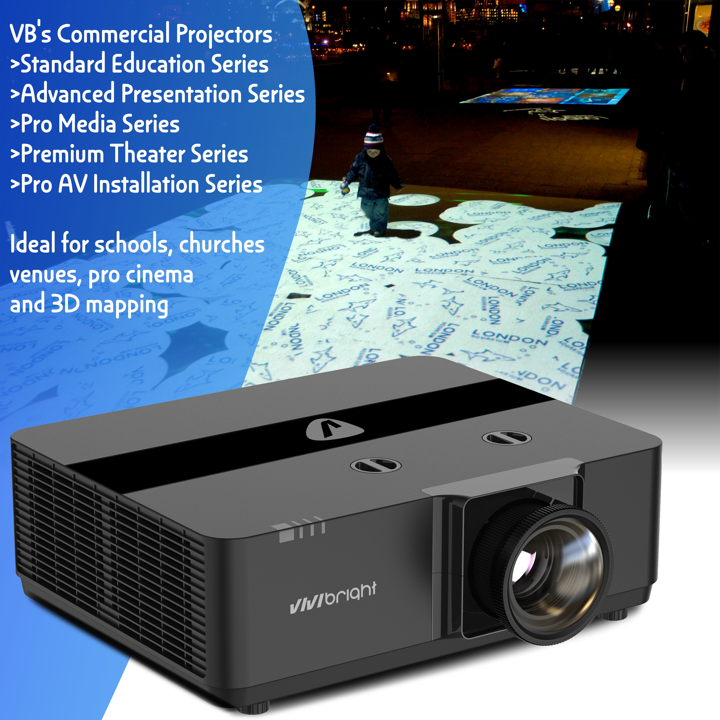 VIVIBRIGHT KD2000UCST Projecto - Home Cinema Ultra Short Throw Projector recensione e prezzo