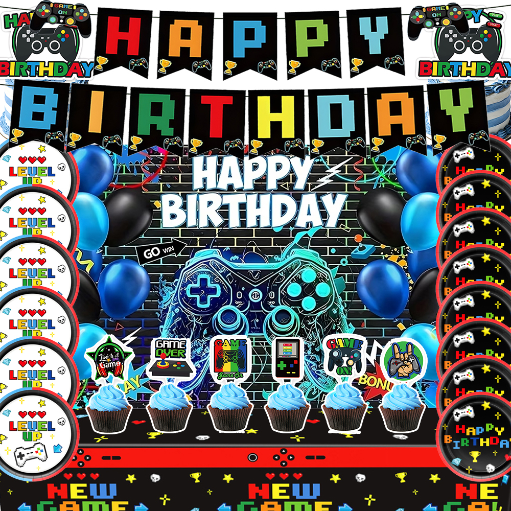 Gamepad Theme Gamer Kid Birthd - Home Cinema Gaming recensione e prezzo