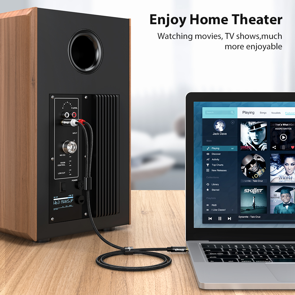 Elough RCA Cable AUX RCA Speak - Home Cinema Sound System recensione e prezzo