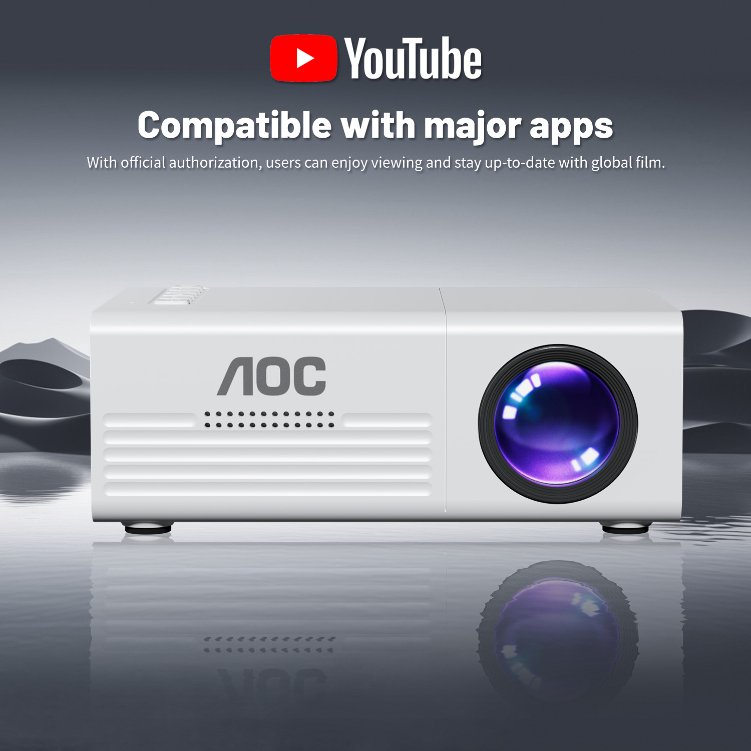 AOC Mini Projector TFT LCD Wif - Home Cinema Media Player recensione e prezzo