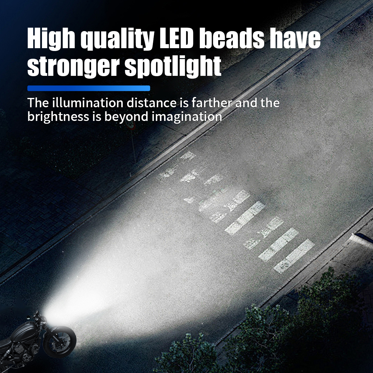 1/2pcs H4 LED Motorcycle Headl - Projector Lamp Replacement recensione e prezzo