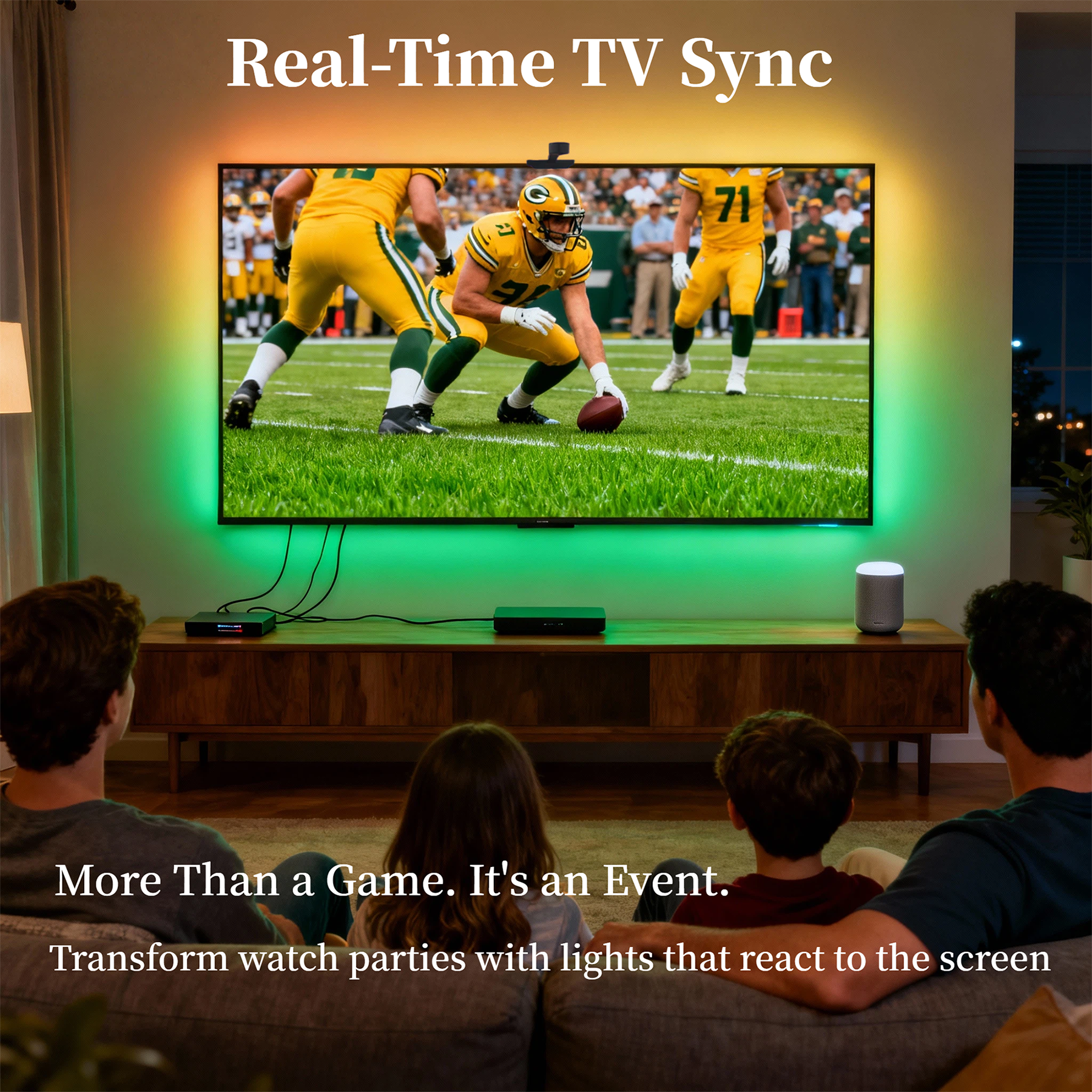 WACUAAO AI Sync LED TV Backlig - Home Cinema Gaming recensione e prezzo