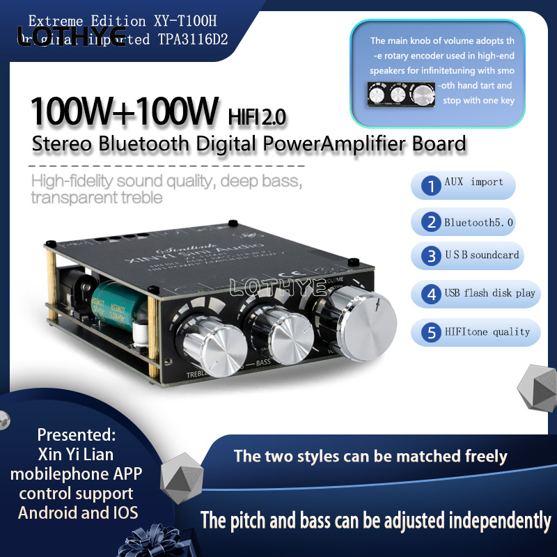 100w+100w Bluetooth 5.0 Power  - Home Cinema Sound System recensione e prezzo