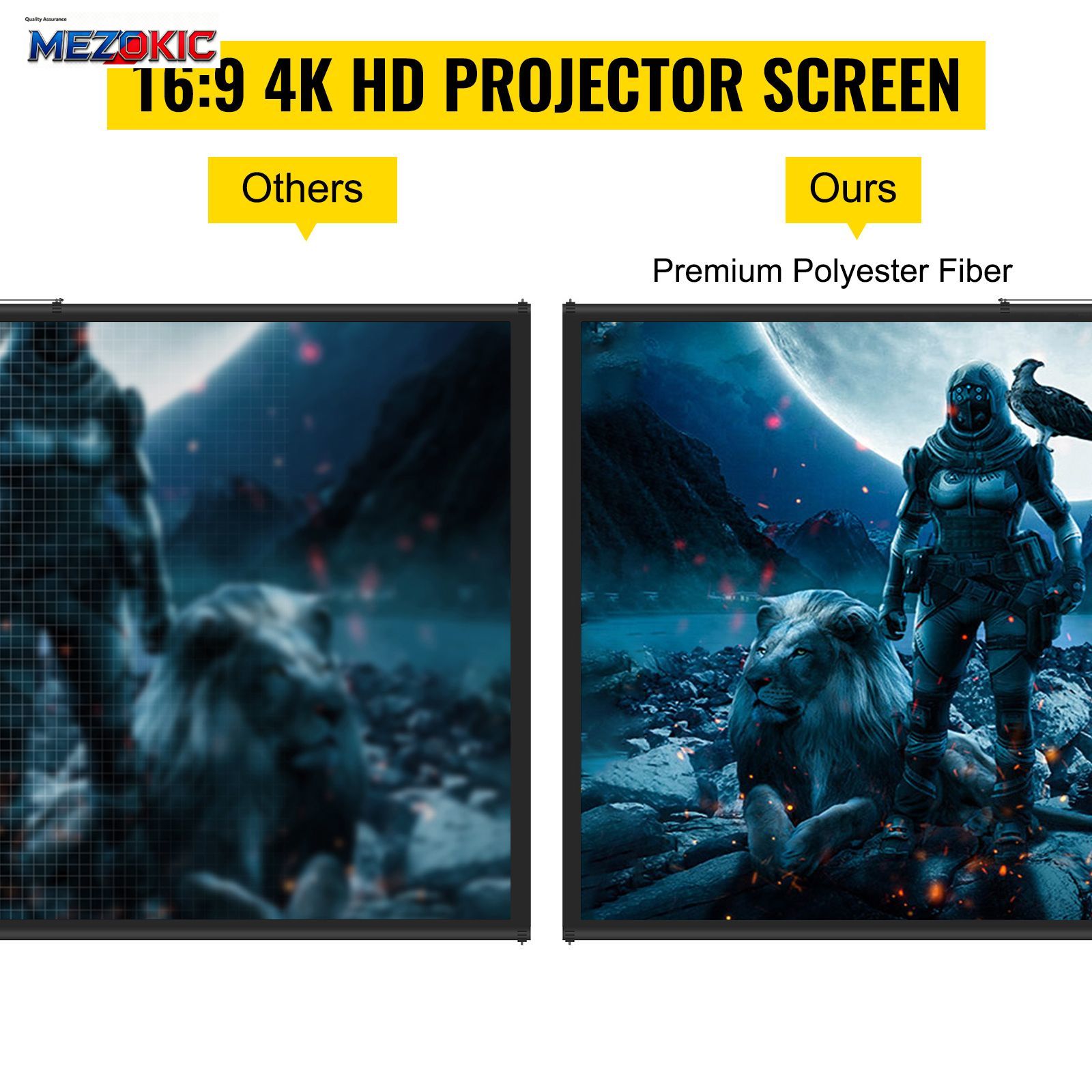 Tripod Projector Screen with S - Home Cinema Gaming recensione e prezzo