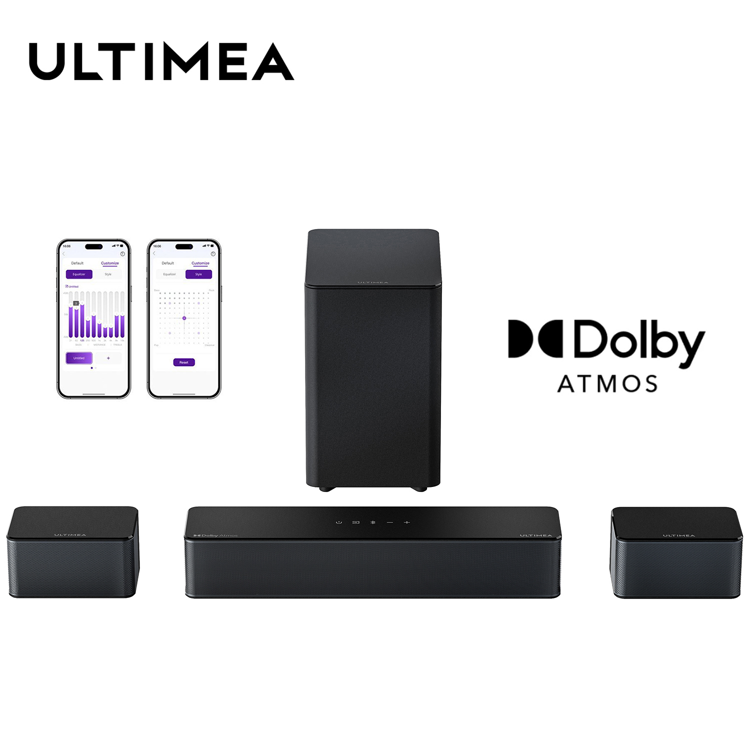 ULTIMEA 5.1 Dolby Atmos Саундб - Home Cinema Dolby Atmos recensione e prezzo