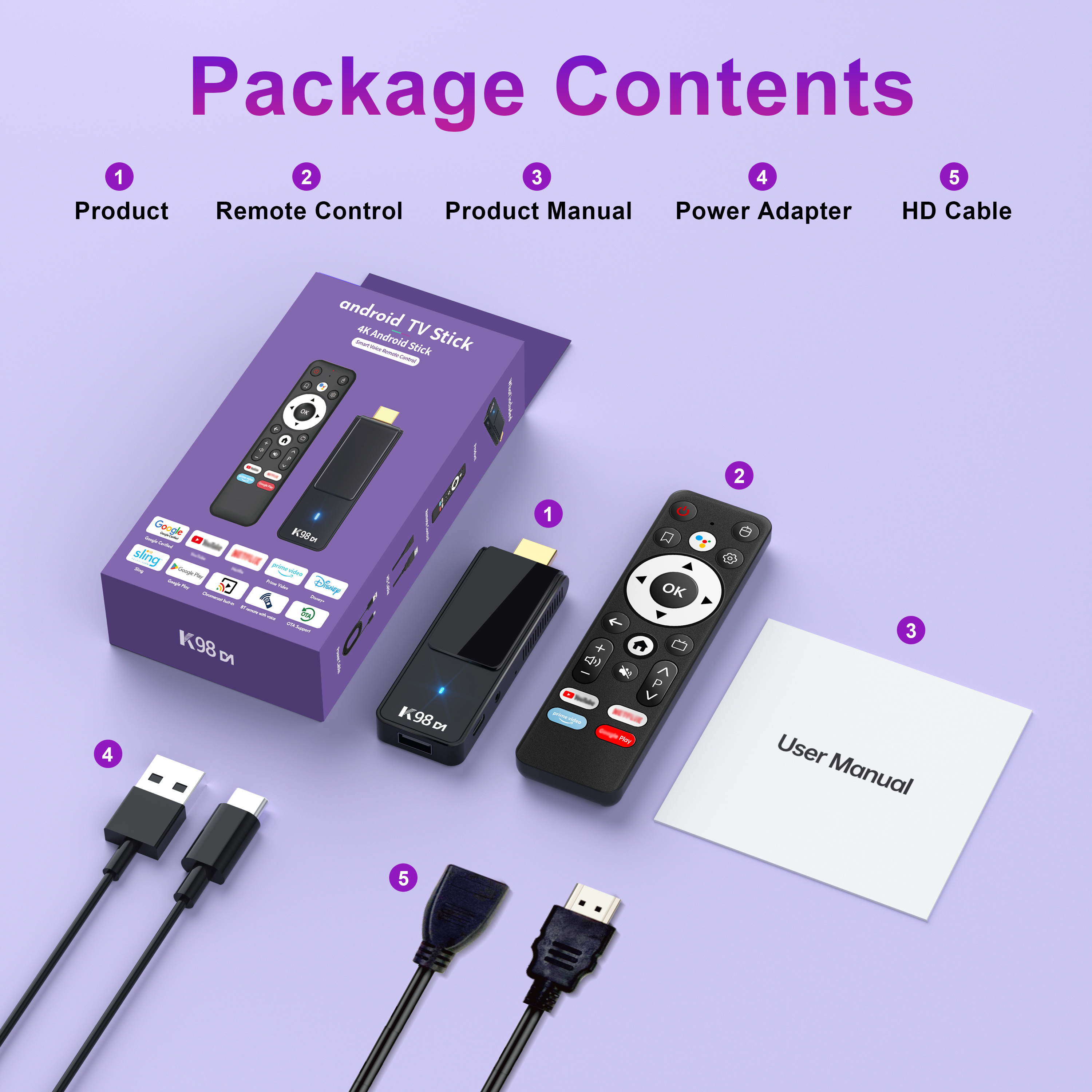 Android TV Stick K981D Android - Home Cinema Media Player recensione e prezzo