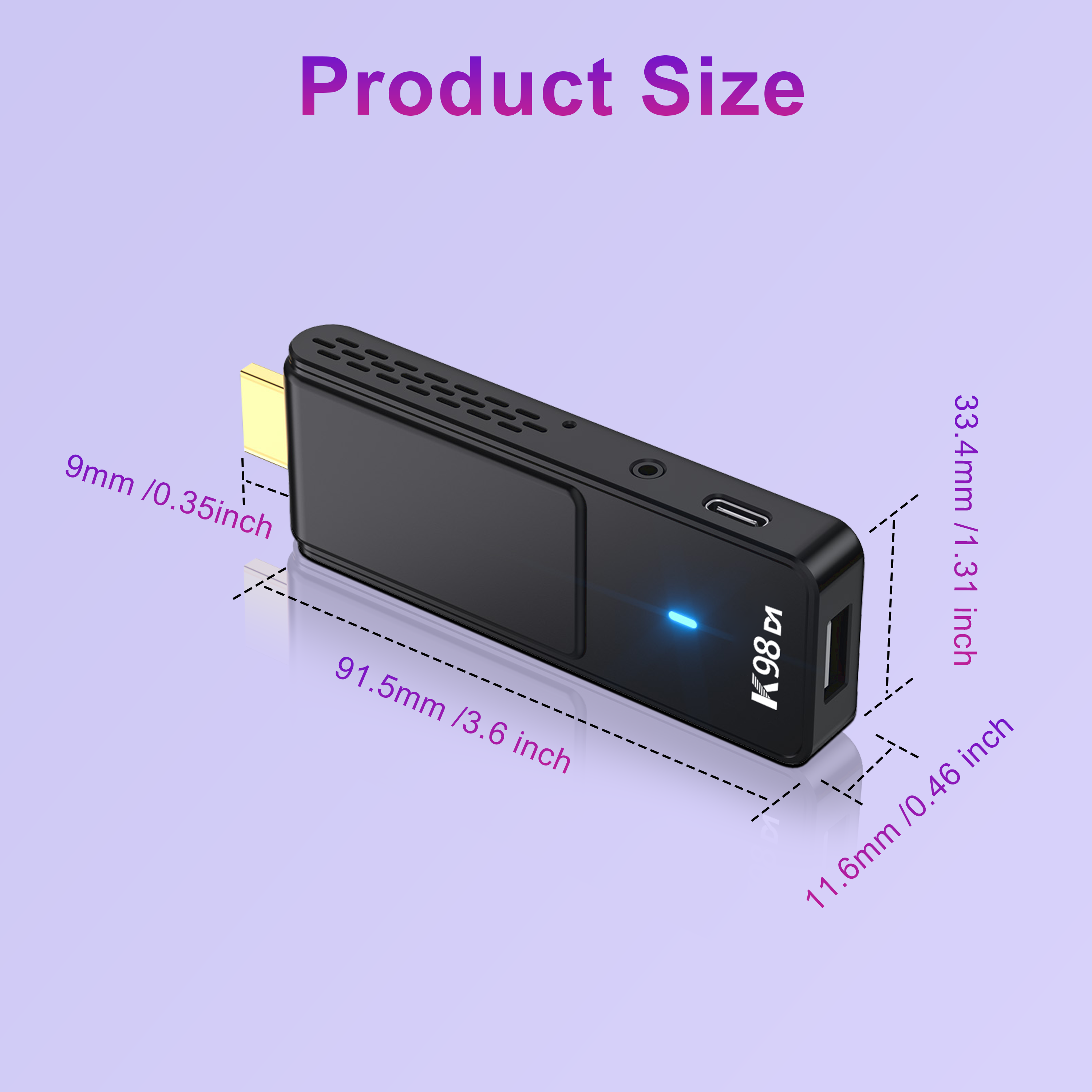 Android TV Stick K981D Android - Home Cinema Media Player recensione e prezzo